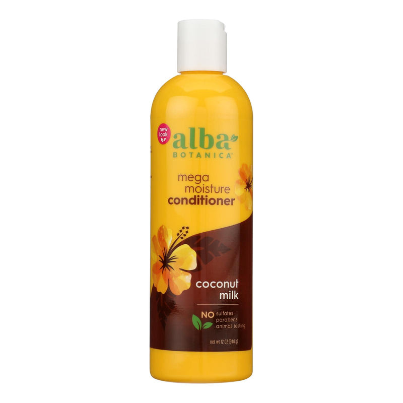Alba Botanica - Hawaiian Hair Conditioner - Coconut Milk - 12 fl Ounce