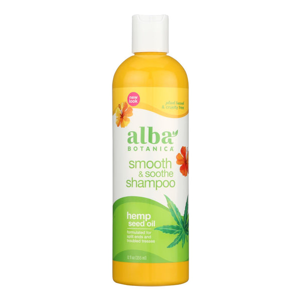 Alba Botanica - Shampoo Smth & Sth Canbs - 1 Each-12 Fluid Ounce