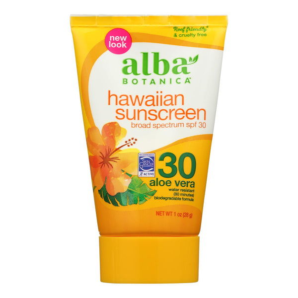 Alba Botanica - Sunscreen - Hawaiian - Spf30 - 1 Ounce