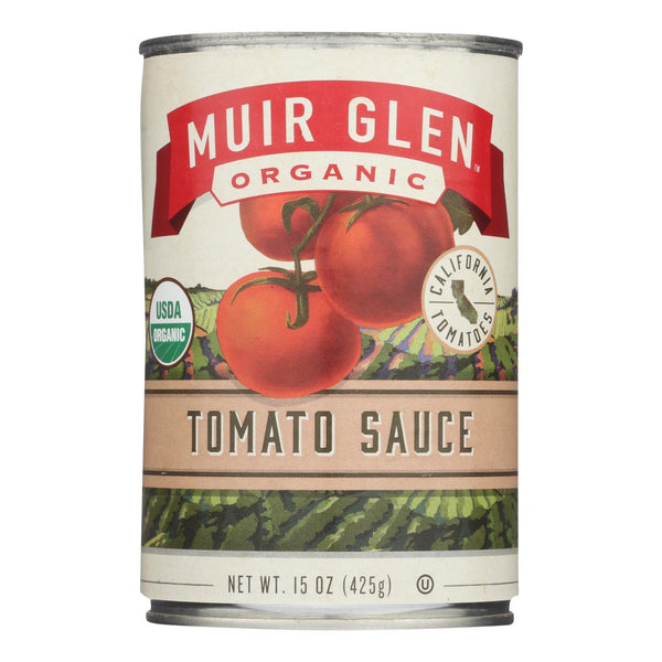 Muir Glen Tomato Sauce - Tomato - Case of 12 - 15 Ounce.