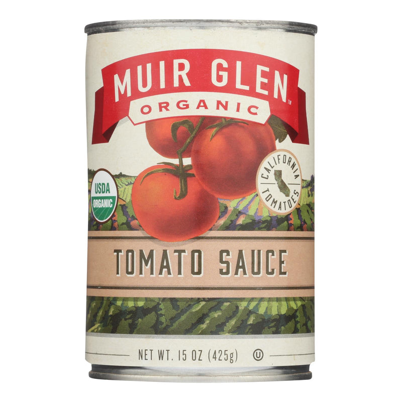 Muir Glen Tomato Sauce - Tomato - Case of 12 - 15 Ounce.