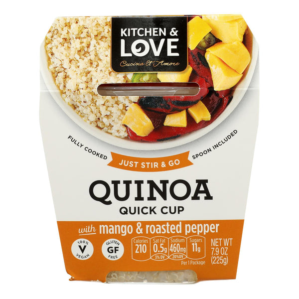Cucina and Amore - Quinoa Meals - Mango and Jalapeno - Case of 6 - 7.9 Ounce.