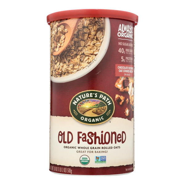 Nature's Path Oats - Old Fashioned - Case of 6 - 18 Ounce.