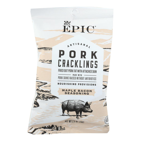 Epic - Pork Crackling - Maple Bacon Seasoning - Case of 12 - 2.5 Ounce