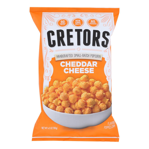 G.H. Cretors Just The Cheese Corn - Cheese Corn - Case of 12 - 6.5 Ounce.
