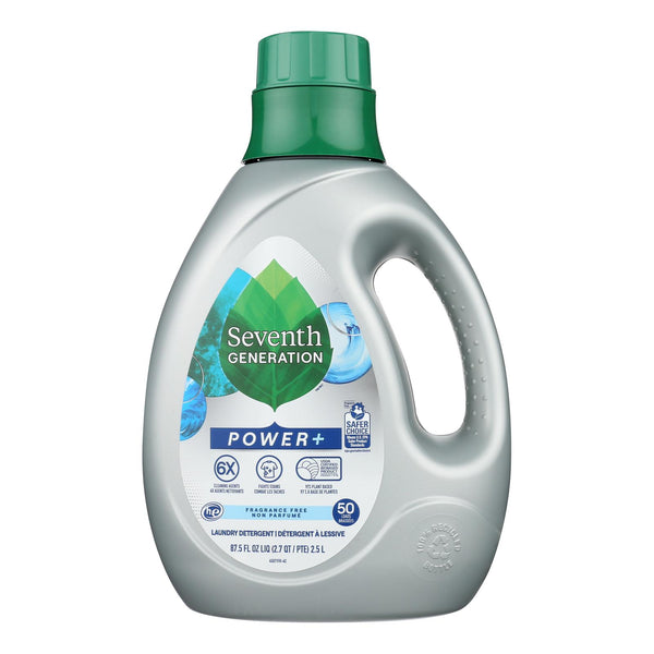 Seventh Generation - Liquid Laundry Pwr Free Clear - Case of 4-87.5 Fluid Ounce