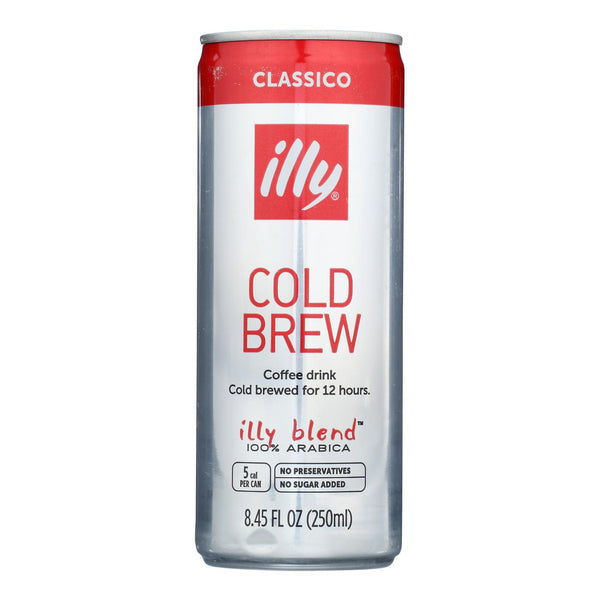 Illy Caffe Coffee - Coffee Drink Cold Brew - Case of 12-8.45 Fluid Ounce