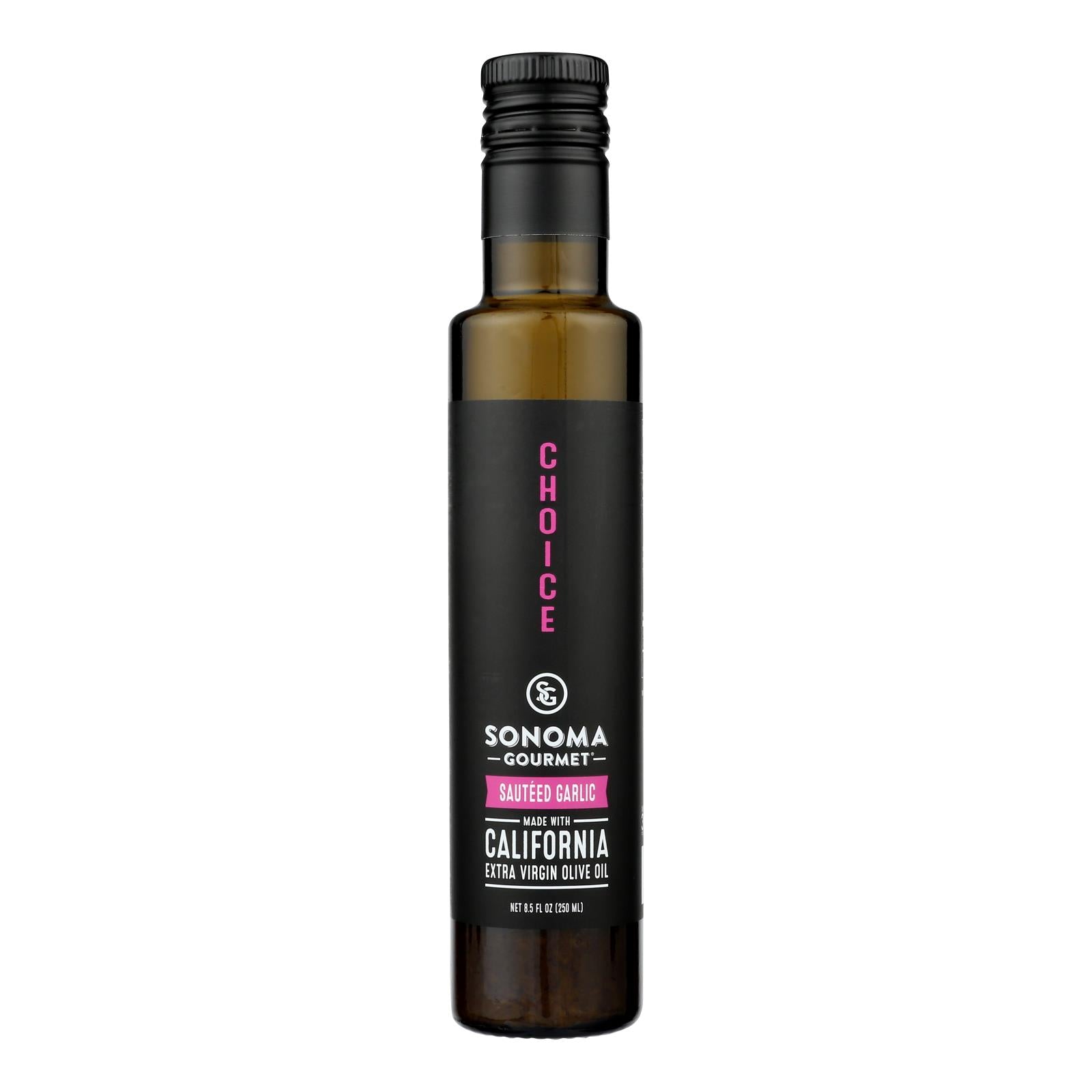Sonoma Gourmetﾮ Organic Extra Virgin Olive Oil - Case of 6 - 8.5 Fluid Ounce