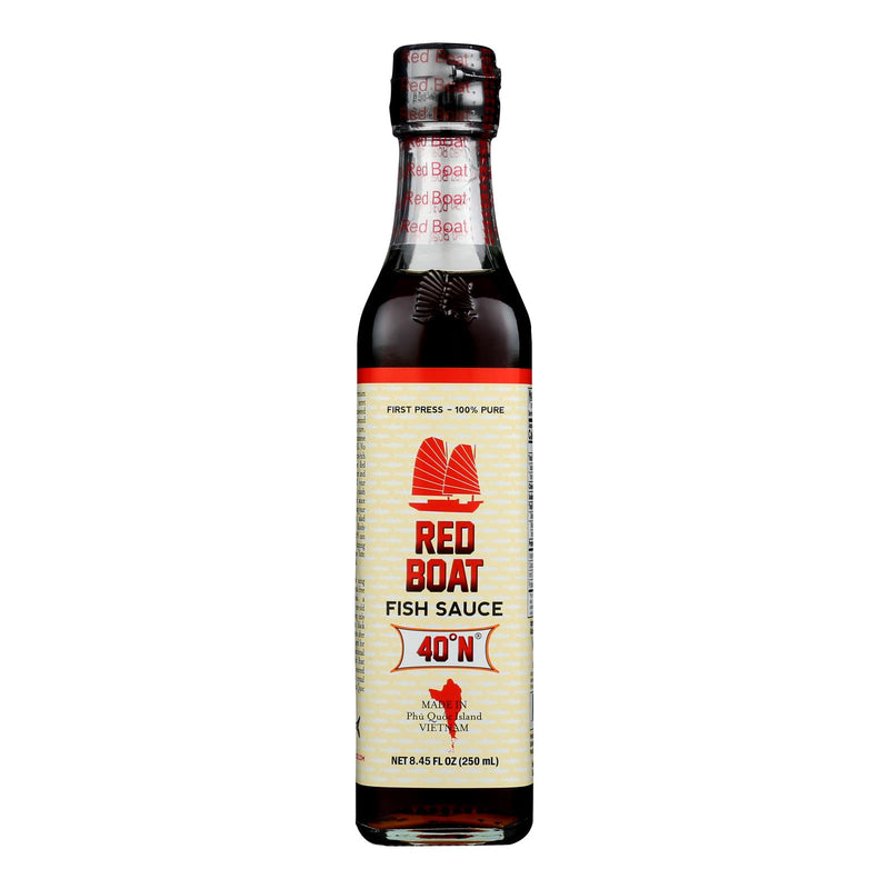 Red Boat Fish Sauce Premium Fish Sauce - Case of 6 - 250 ml