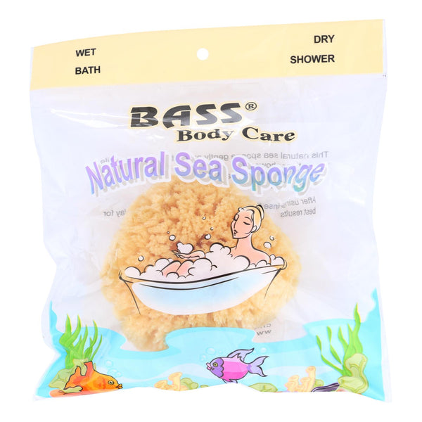 Bass Body Care Natural Sea Sponge  - 1 Each - Count