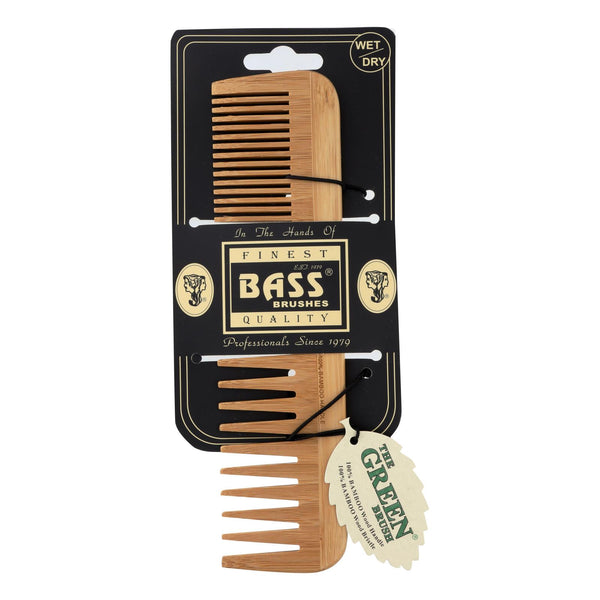 Bass Brushes Wet And Dry Comb  - 1 Each - Count