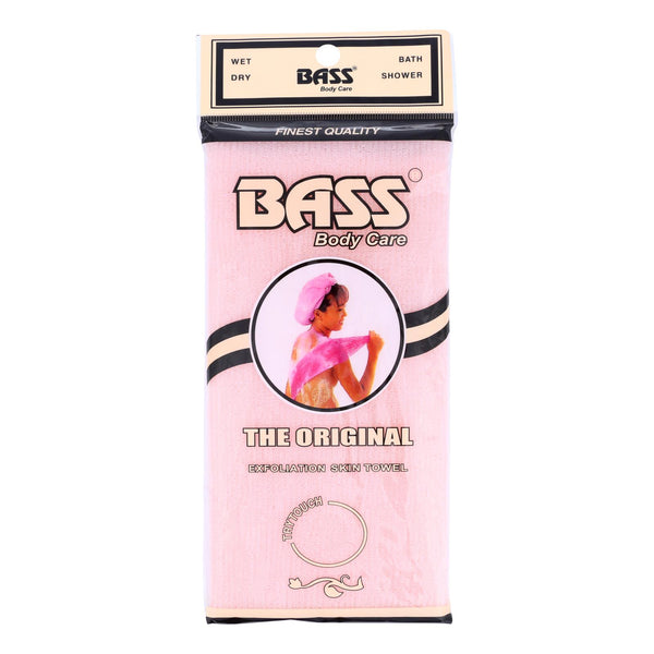 Bass Body Care Exfoliation Skin Towel  - 1 Each - Count
