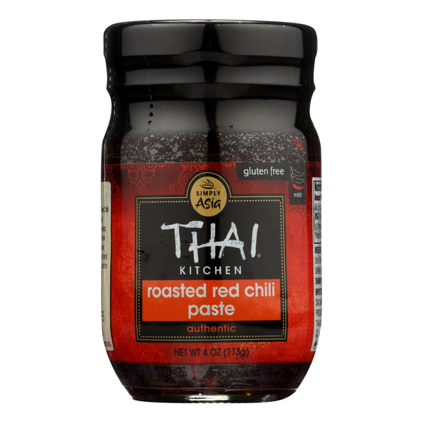Thai Kitchen Roasted Red Chili Paste - Case of 12 - 4 Ounce.