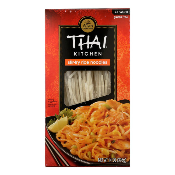 Thai Kitchen Stir-Fry Rice Noodles - Case of 12 - 14 Ounce.