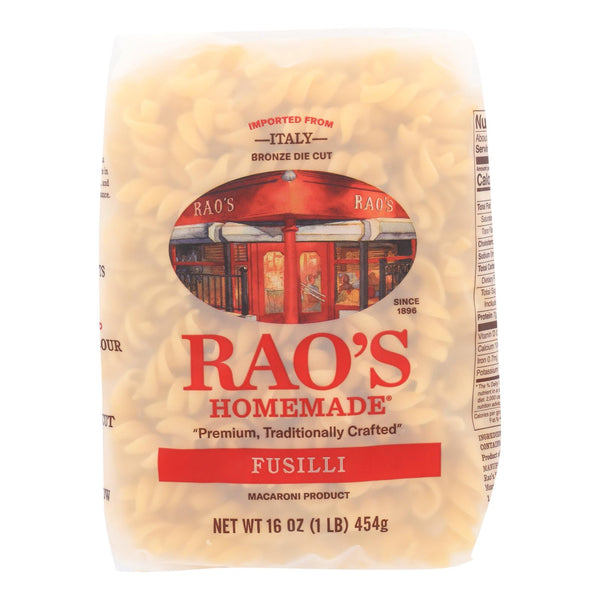 Rao's - Pasta Fusilli - Case of 6-16 Ounce
