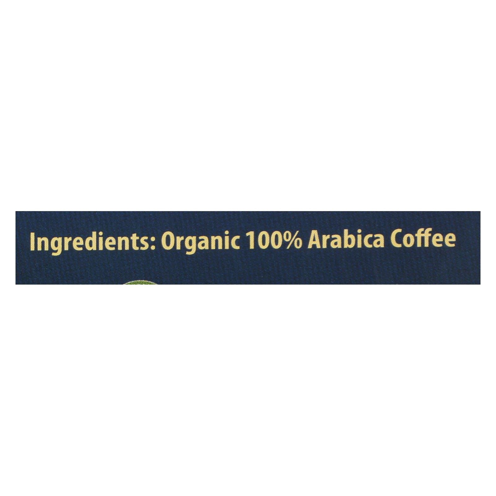 Organic Coffee Company OneCups - French Roast - Case of 6 - 4.65 Ounce.