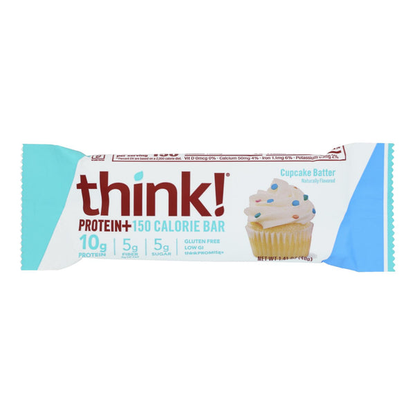 Thinkthin Protein And Fiber Bars - Case of 10 - 1.41 Ounce