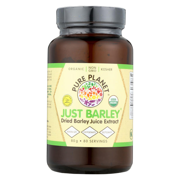Pure Planet Just Barley Nature's Organic Nutrition Support - 2.8 Ounce