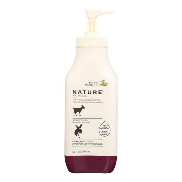 Nature By Canus Lotion - Goats Milk - Nature - Original Formula - 11.8 Ounce