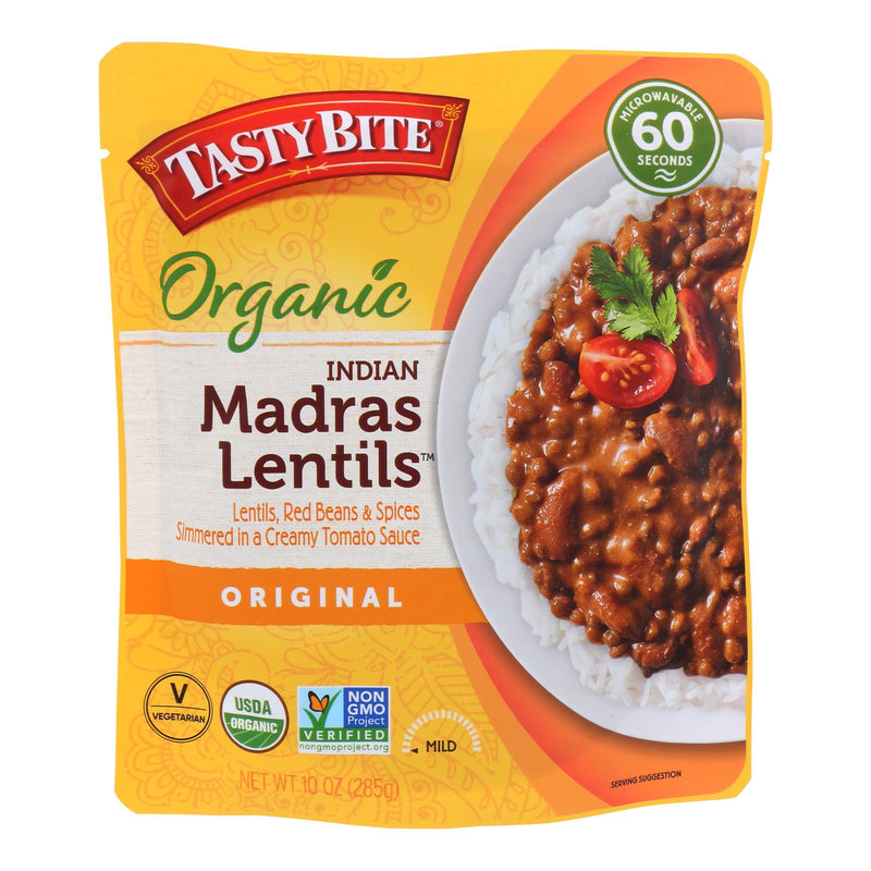 Tasty Bite Entree - Indian Cuisine - Madras Lentils - 10 Ounce - case of 6