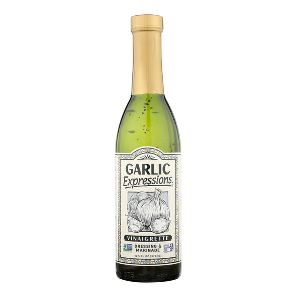 Garlic Expressions Salad Dressing - Vinaigrete - Case of 12 - 12.5 Ounce