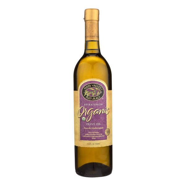 Napa Valley Naturals Organic Extra Virgin Oil - Olive - Case of 12 - 25.4 Fl Ounce.