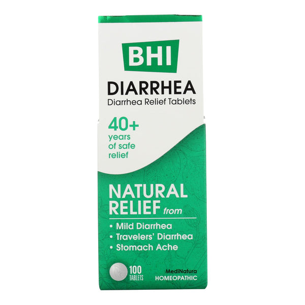 BHI - Diarrhea Relief - 100 Tablets