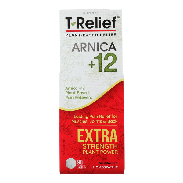 T-relief-medinatura - Pain Rlf Arnca12 Xtra Str - 1 Each -100 Tablets