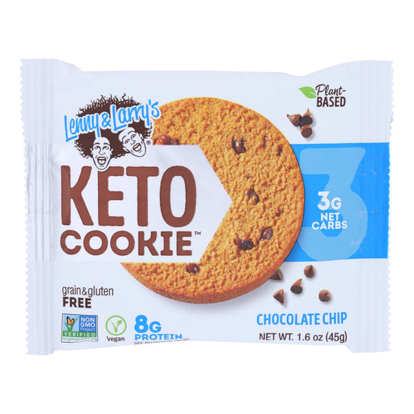 Lenny & Larry's - Keto Cookie Chocolate Chip - Case of 12 - 1.6 Ounce
