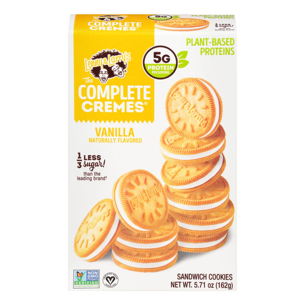 Lenny & Larry's - Creme Cookie Vanilla - Case of 9-5.71 Ounce