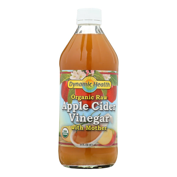 Dynamic Health Organic Apple Cider Vinegar with Mother - 16 fl Ounce