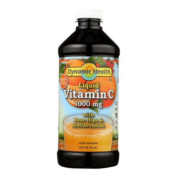 Dynamic Health Liquid Vitamin C Natural Citrus - 1000 mg - 16 fl Ounce