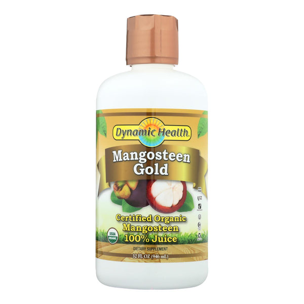 Dynamic Health Organic Certifiied Mangosteen Gold - 32 fl Ounce