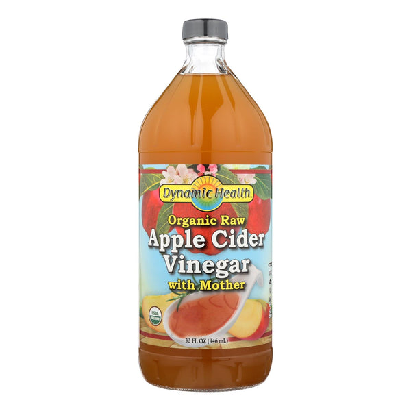 Dynamic Health Apple Cider Vinegar - Organic with Mother - 32 Ounce