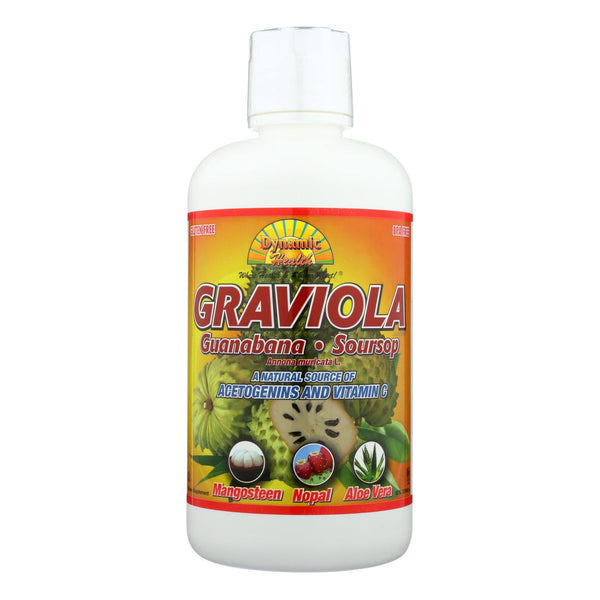 Dynamic Health Graviola Guanabana-Soursop Extract Superfruit Juice Blend - 32 Ounce