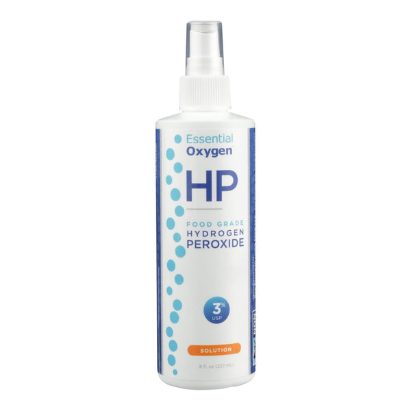Essential Oxygen Hydrogen Peroxide 3% - Food Grade Spray - 8 Ounce