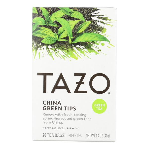 Tazo Tea Green Tea - China Tips - Case of 6 - 20 BAG