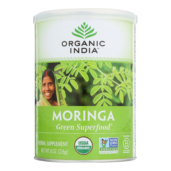Organic India Organic Moringa Leaf Powder - 8 Ounce