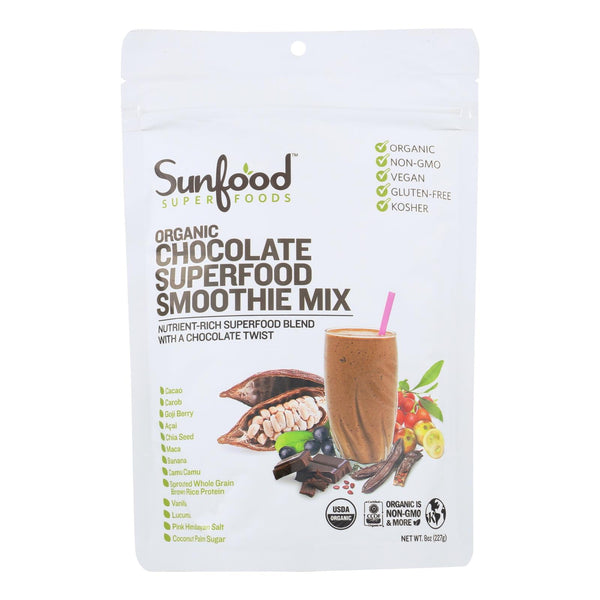 Sunfood - Smoothie Chocolate Sprfd - 1 Each-8 Ounce