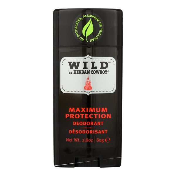 Herban Cowboy Deodorant Wild - 2.8 Ounce