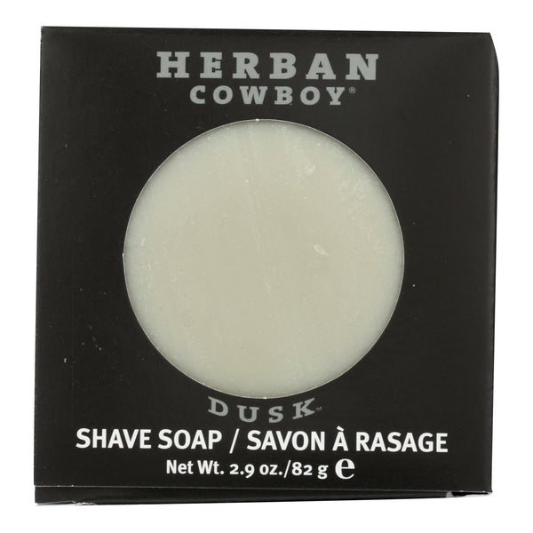 Herban Cowboy Natural Grooming Shaving Soap Dusk - 2.9 Ounce