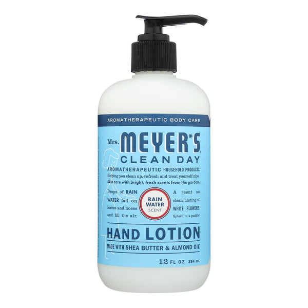 Mrs.meyers Clean Day - Hand Lotion Rainwater - Case of 6 - 12 Fluid Ounce