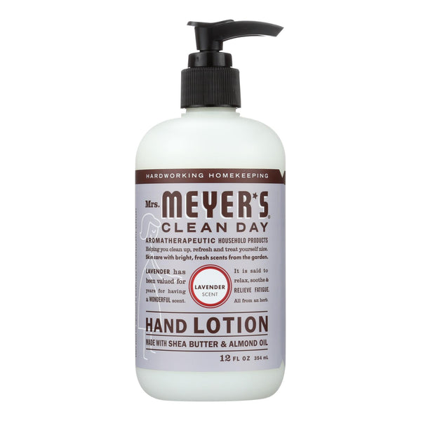 Mrs. Meyer's Clean Day - Hand Lotion - Lavender - Case of 6 - 12 fl Ounce