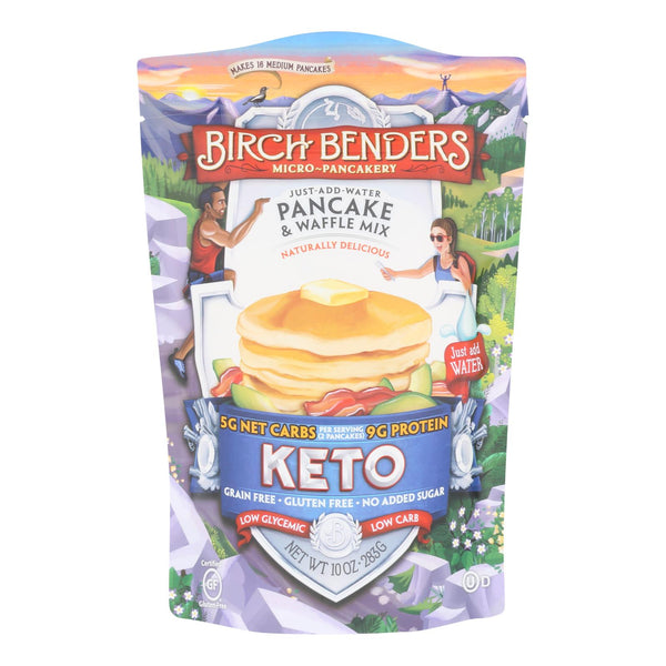 Birch Benders - Pancake&wffl Mix Keto - Case of 6 - 10 Ounce