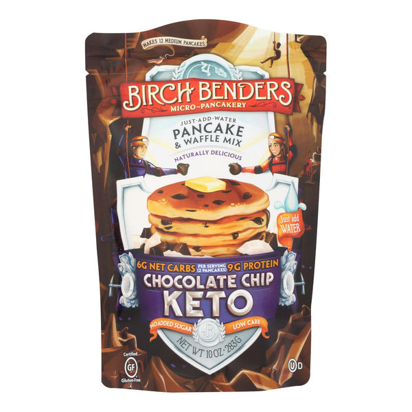 Birch Benders - Pnck&wfl Mix Cchip Keto - Case of 6 - 10 Ounce