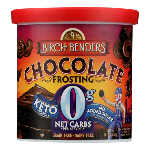 Birch Benders - Frosting Keto Chocolate - Case of 6-10 Ounce