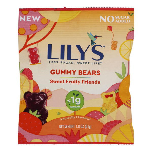 Lilys - Gummy Bears Sweet Fruit - Case of 12-1.8 Ounce