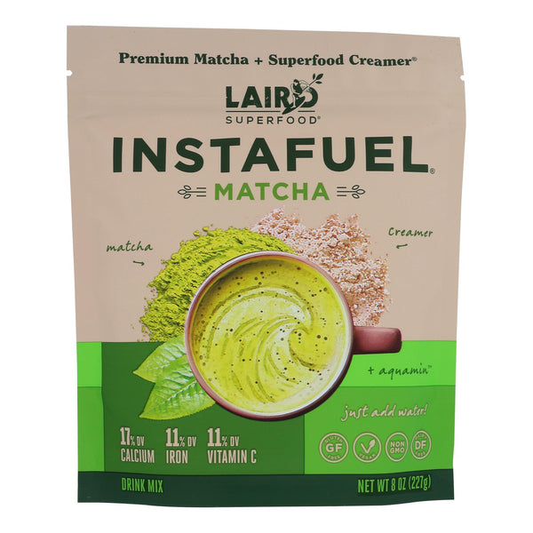 Laird Superfood - Instafuel Matcha - Case of 6-8 Ounce