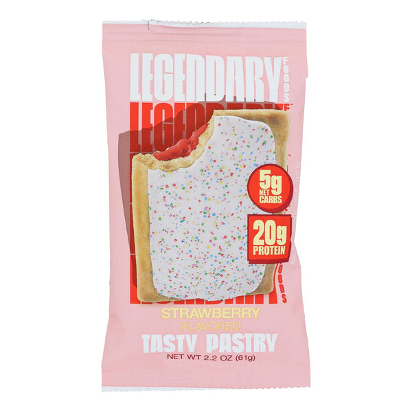 Legendary Foods - Tstr Pastry Strawberry - Case of 10-2.2 Ounce