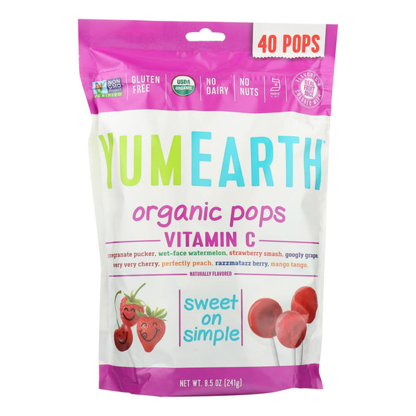 Yumearthﾮ Organic Pops - Case of 12 - 8.5 Ounce